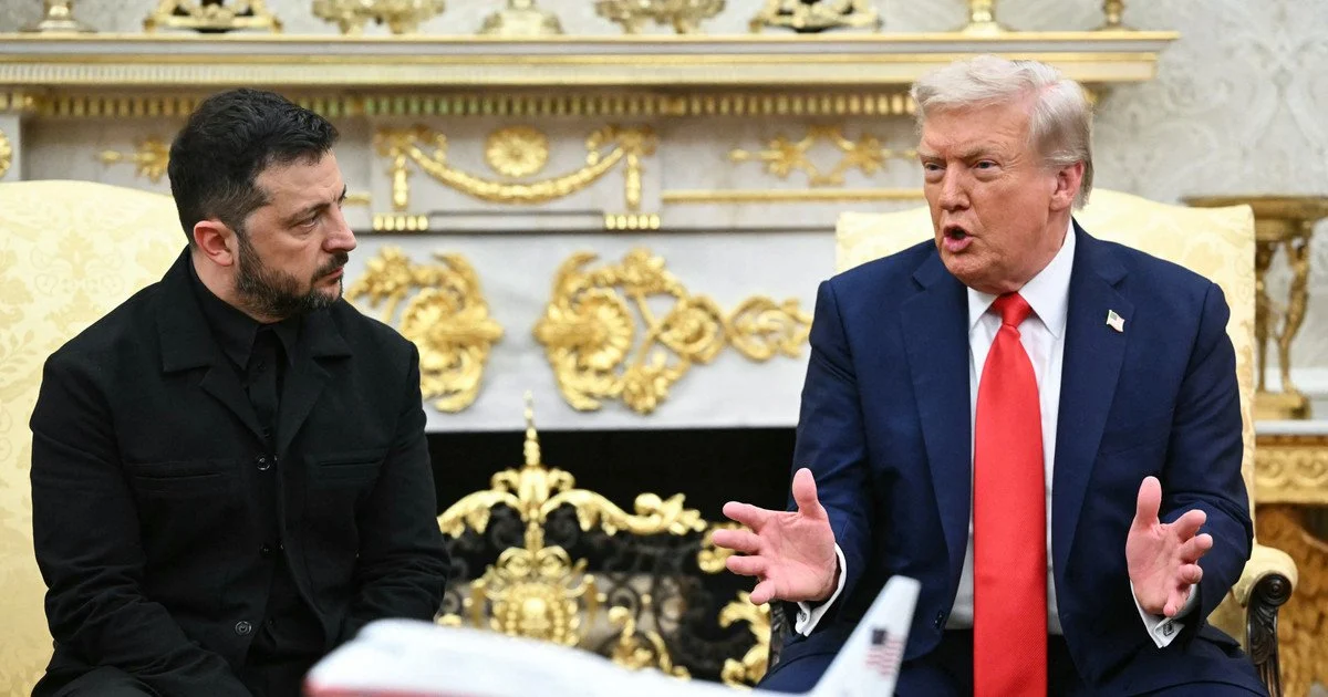 Володимир Зеленський і Дональд Трамп.