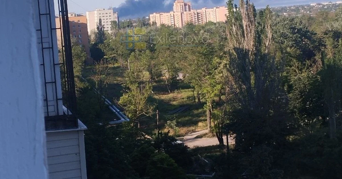 Пожежа в Маріуполі Пожежа в Маріуполі
