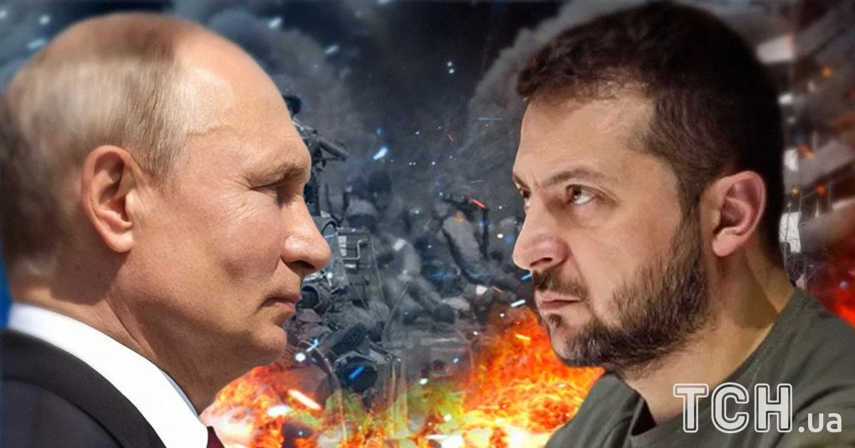 Путін та Зеленський