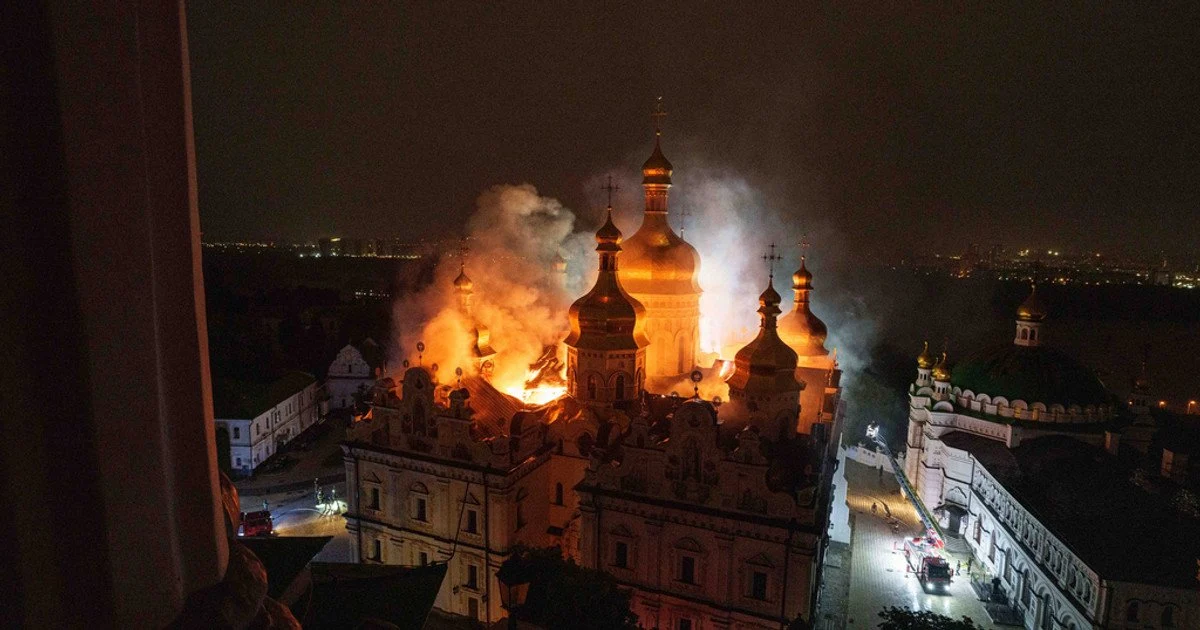 Attack on the Lavra.