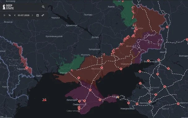 Combat map / © facebook.com/Petro Andryushchenko