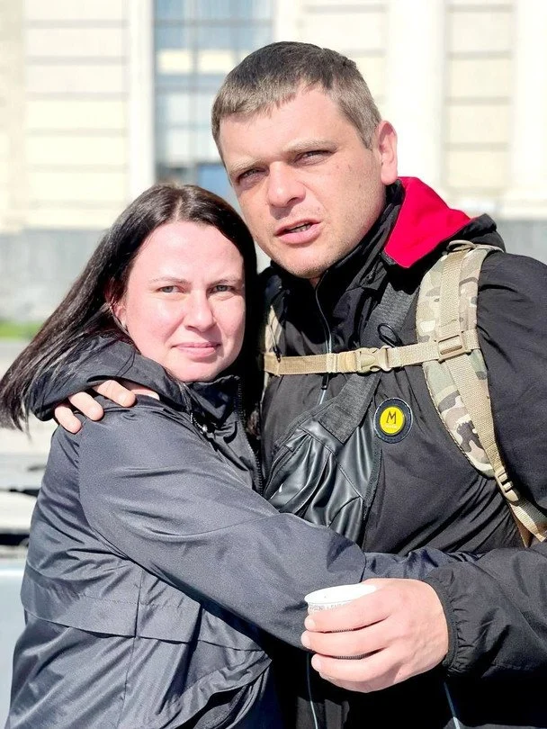 Maryan Penkalskyi's wife has been seeking the truth for a year and a half. Photo provided by Iryna Penkalska.