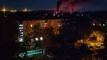 Удар по Донецьку_2 / © із соцмереж