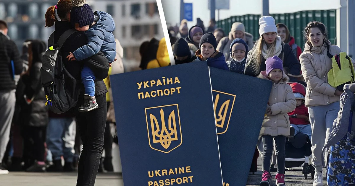 Українські біженці в ЄС Українські біженці в ЄС