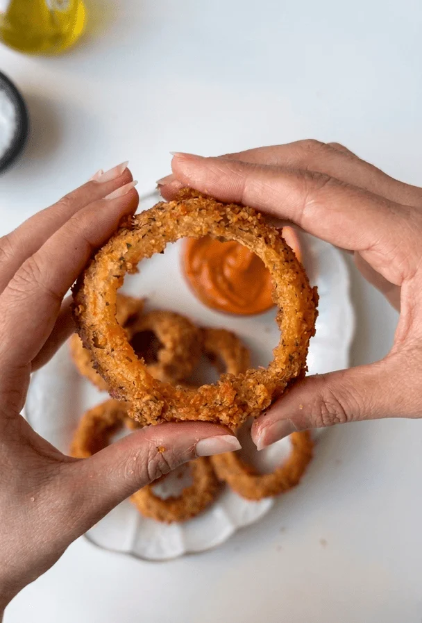 Хрусткі цибулеві кільця tiktok.com/@iramsfoodstory