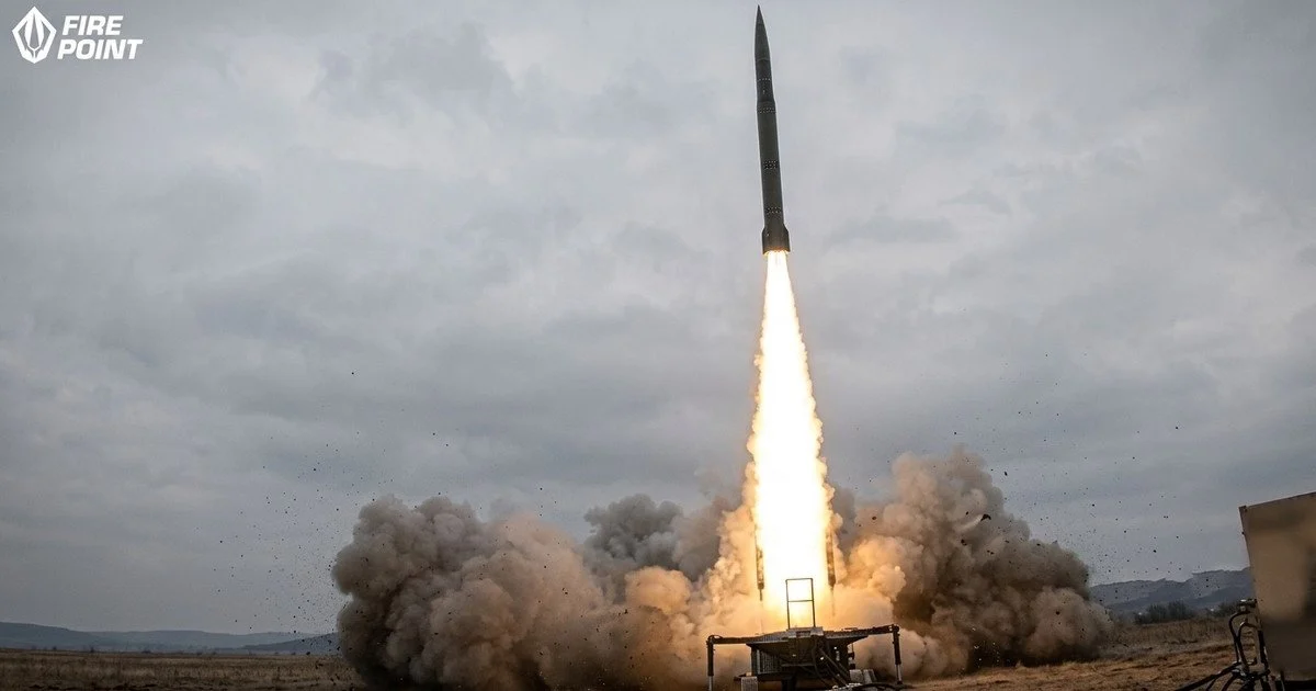 Українська балістична ракета FP-7 (ілюстративне фото) Українська балістична ракета FP-7 (ілюстративне фото)