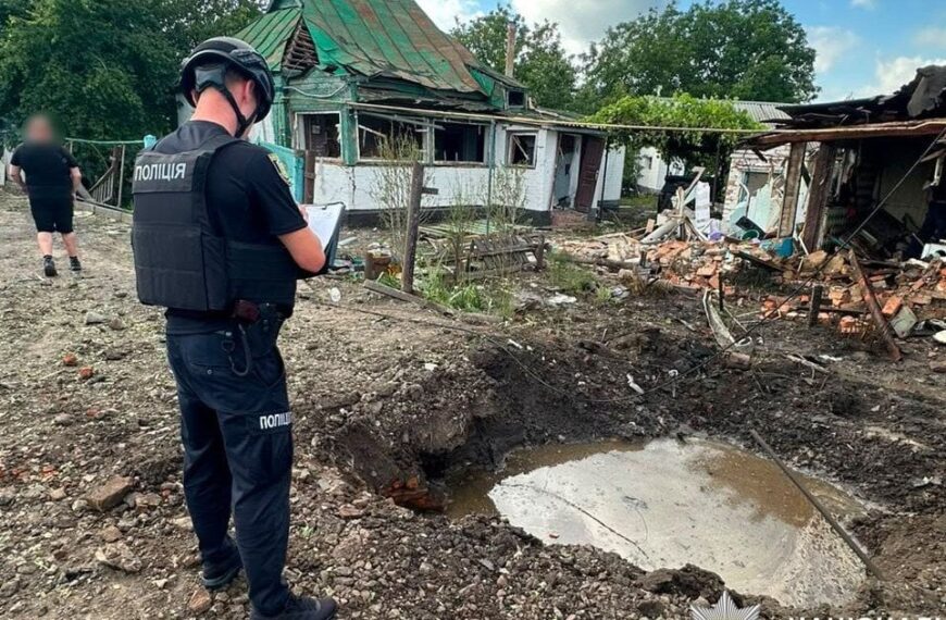 Російський дрон потрапив у житловий будинок, одна особа загинула, двоє поранені