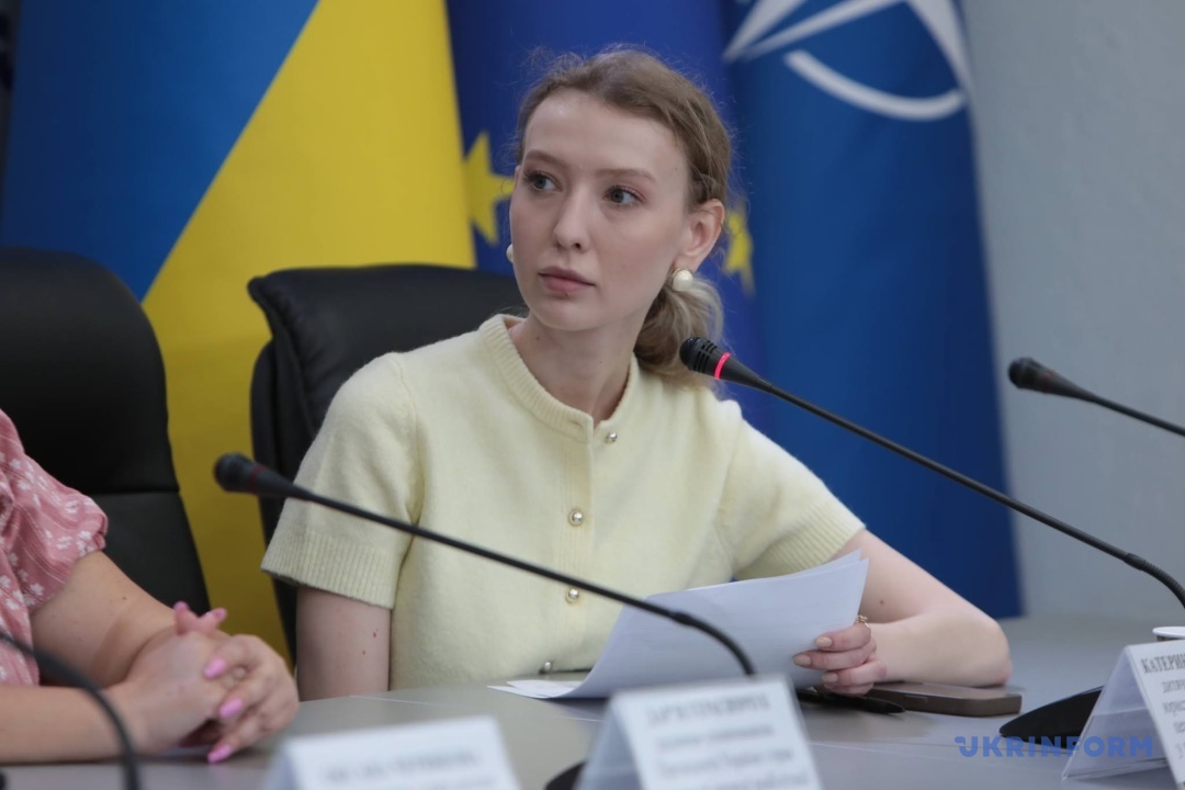 Дитяча правозахисниця Катерина Рашевська. Фото Геннадія Мінченка